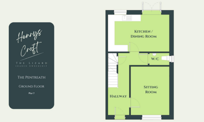 Henry's Croft - P7 Pentreath Bottom Floor Floorpla