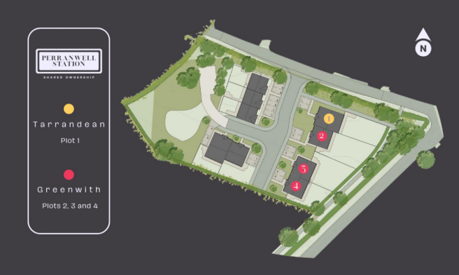 Perranwell Station Site Map 1.png