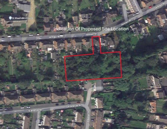 Indication Of Proposed Site Location