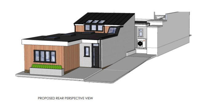 Proposed Rear Perspective