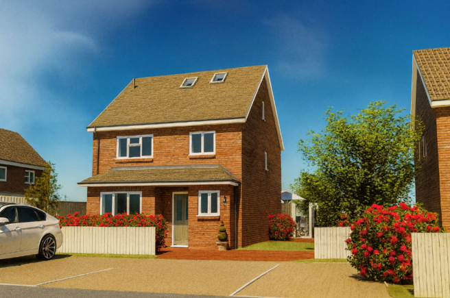 CGI Of Proposed Dwelling