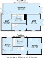 Floor Plan1 Plas Fron Cottages, Cross Lanes (2).jp