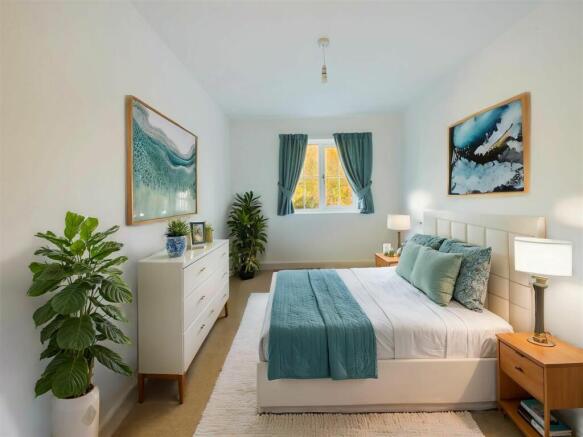 Bedroom One (Virtually Staged)