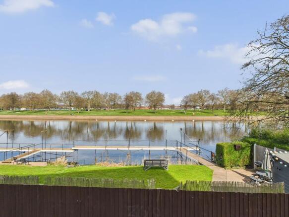 View to Rear over River Trent