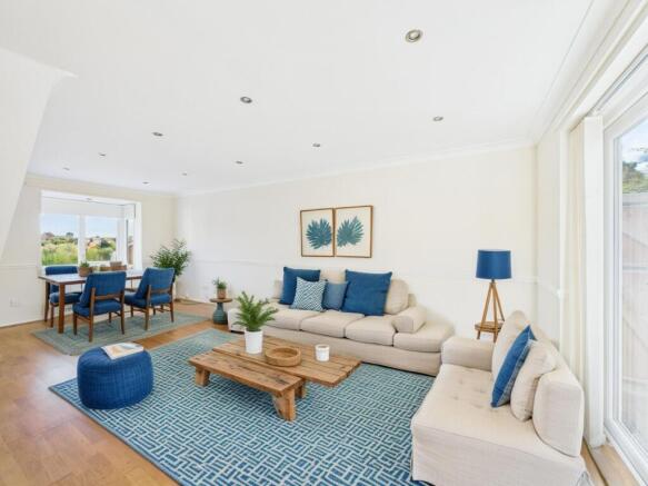 Lounge/Dining Room (Virtually Furnished)