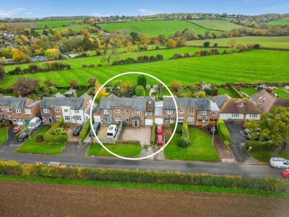 Drone showing position of Property