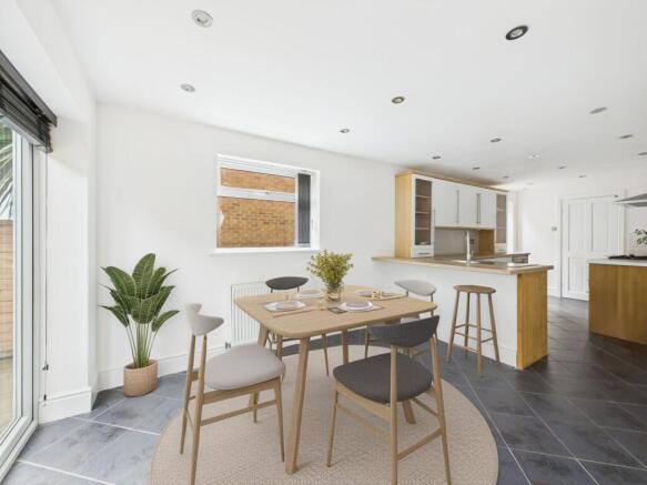 Dining Kitchen (Virtually Furnished)