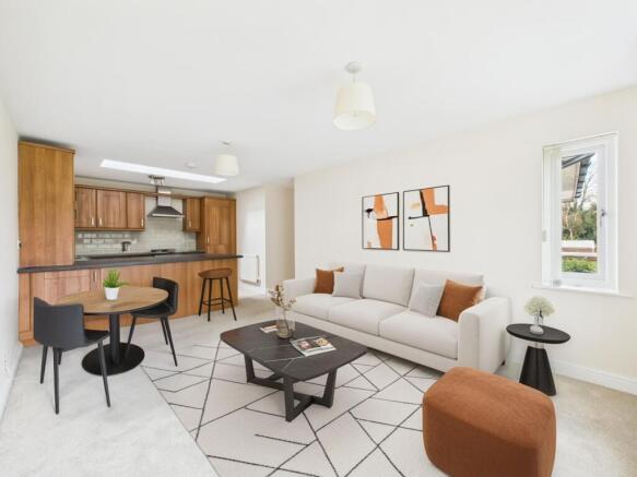 Open Plan Living (Virtually Furnished)