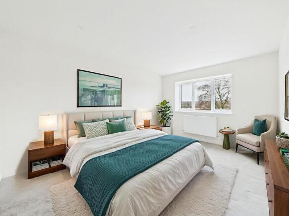 Principal Bedroom (Virtually Furnished)