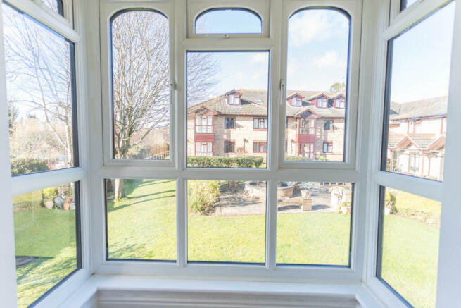 Views from Bay Window in Living Room