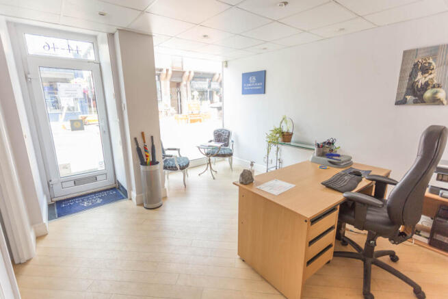Reception area
