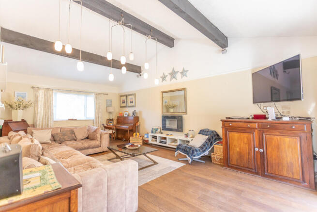 Large Reception Room with vaulted ceiling
