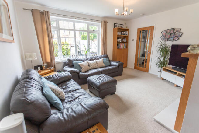 Sitting Room with Fireplace