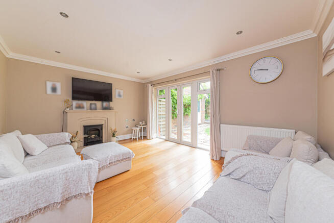 Sitting Room with Fireplace