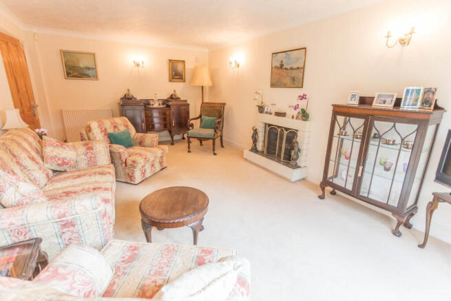 Sitting Room with Fireplace