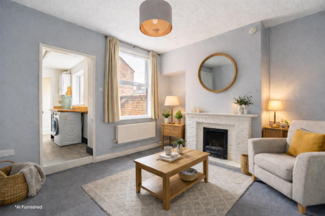 AI Furnished Living Room