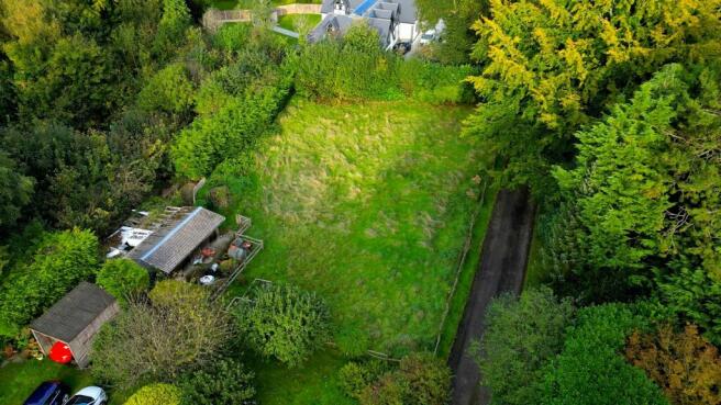 Aerial Shot of Building Plot