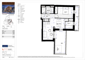 1 bed plan