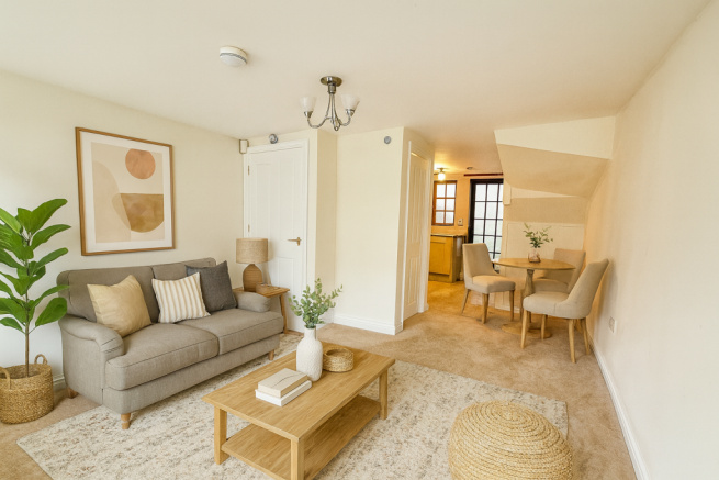 Downstairs (Staged virtually with AI)