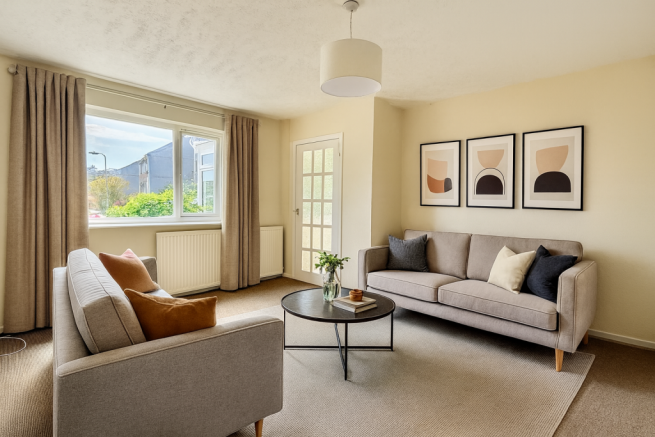 Sitting Room (This room has been virtually staged using AI)