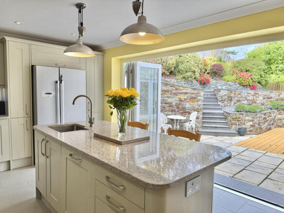 Stylish Kitchen with Bi-Folds