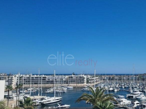 exterior building & marina views