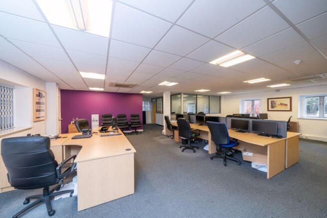 Open plan office