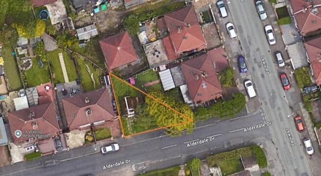 Land on Alderdale Drive, Droylsden