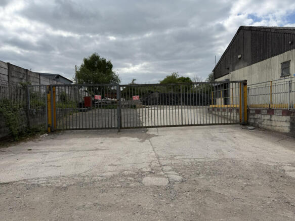 Commercial Property with  land just  under one ac