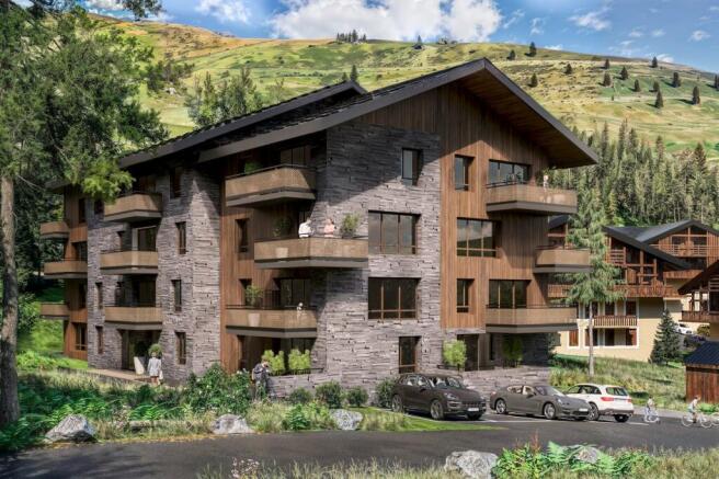 Ski in and out apart