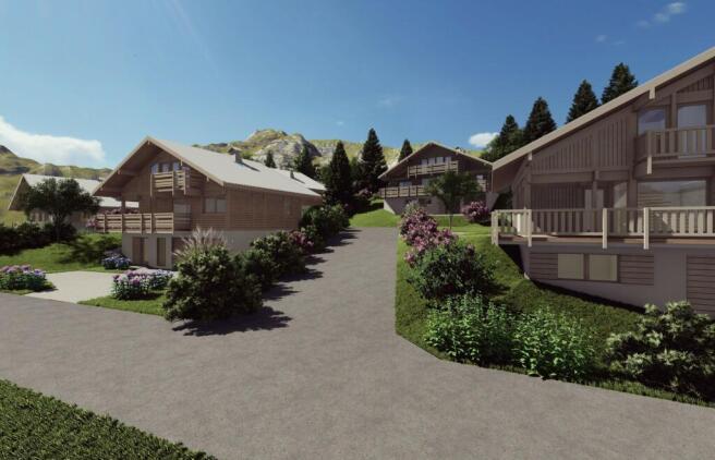 The St Gervais chale