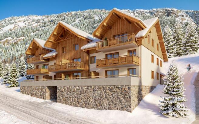 The brand new apartm