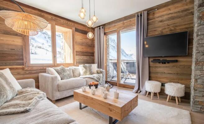 The brand new apartm