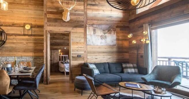 The brand new apartm
