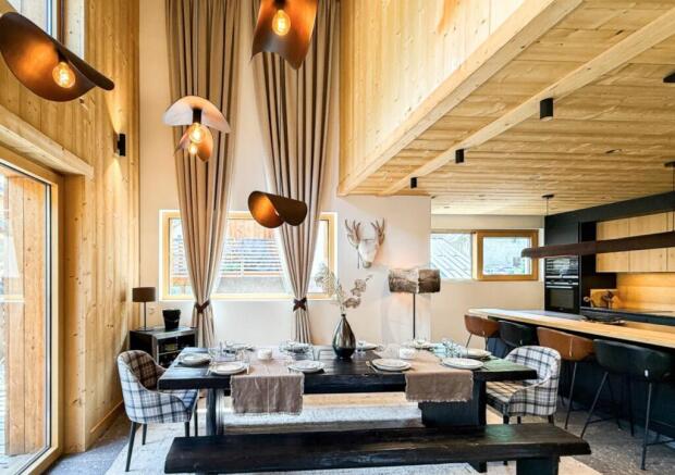 The chalet for sale