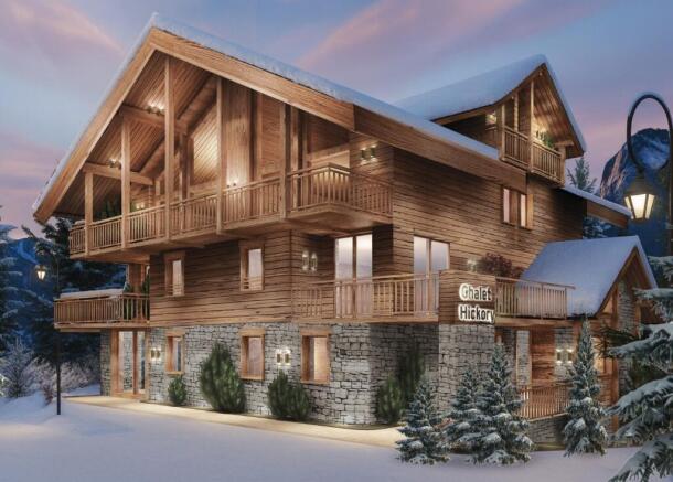 Ski in and out apart