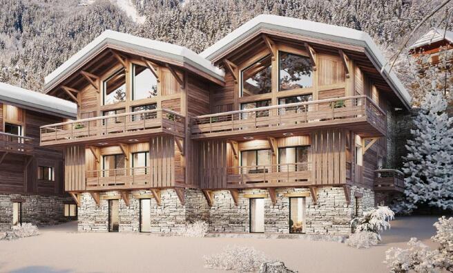 The luxury chalets f