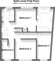 Split Level First Floor