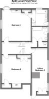 Split Level First Floor