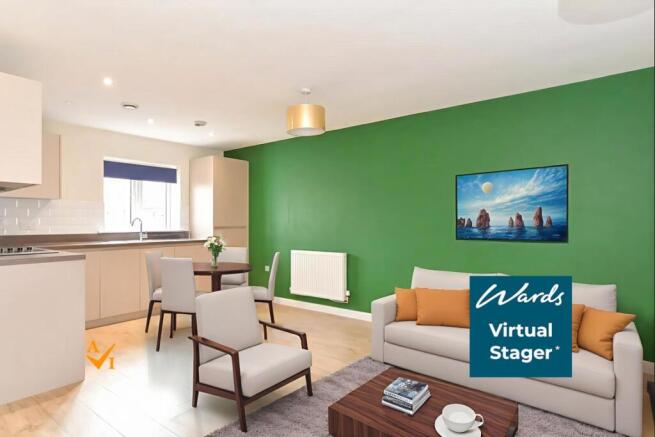 Kitchen/Lounge/ Dining Area (Contemporary Style)