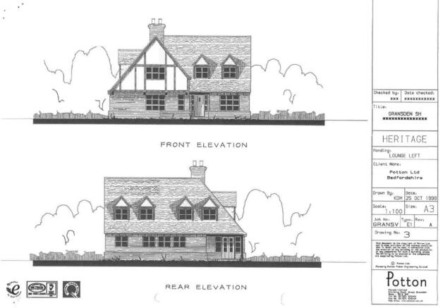 Front & Rear Elevation