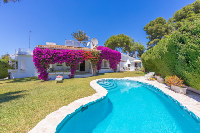 Pool and garden