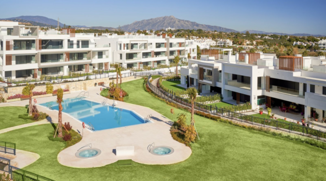 Pool and gardens