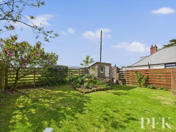 Rear garden