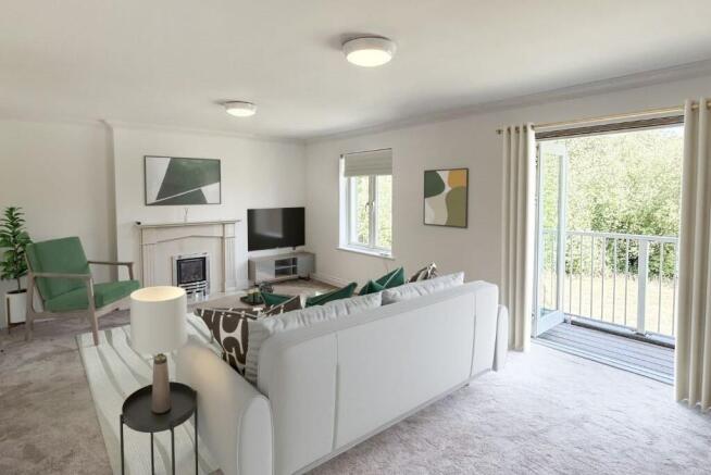 Living room CGI