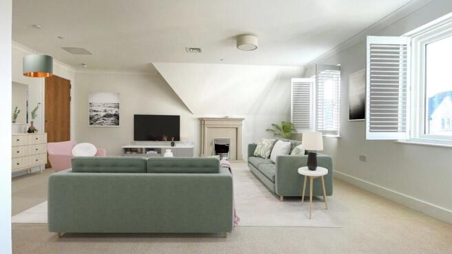 Living room CGI