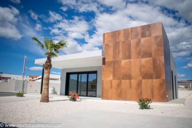 Front of the villa