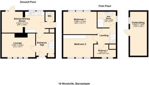 19 Woodville, Barnastaple - all floors.JPG