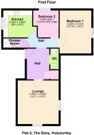 Flat 5, The Elms, Holsworthy - all floors.JPG