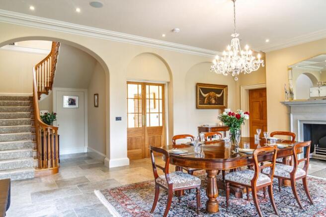 Dining Hall perfect for entertaining friends and family